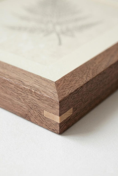 Walnut Hardwood Picture Frame