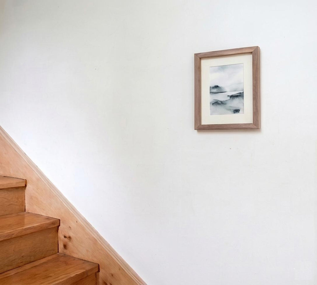 Walnut Hardwood Picture Frame