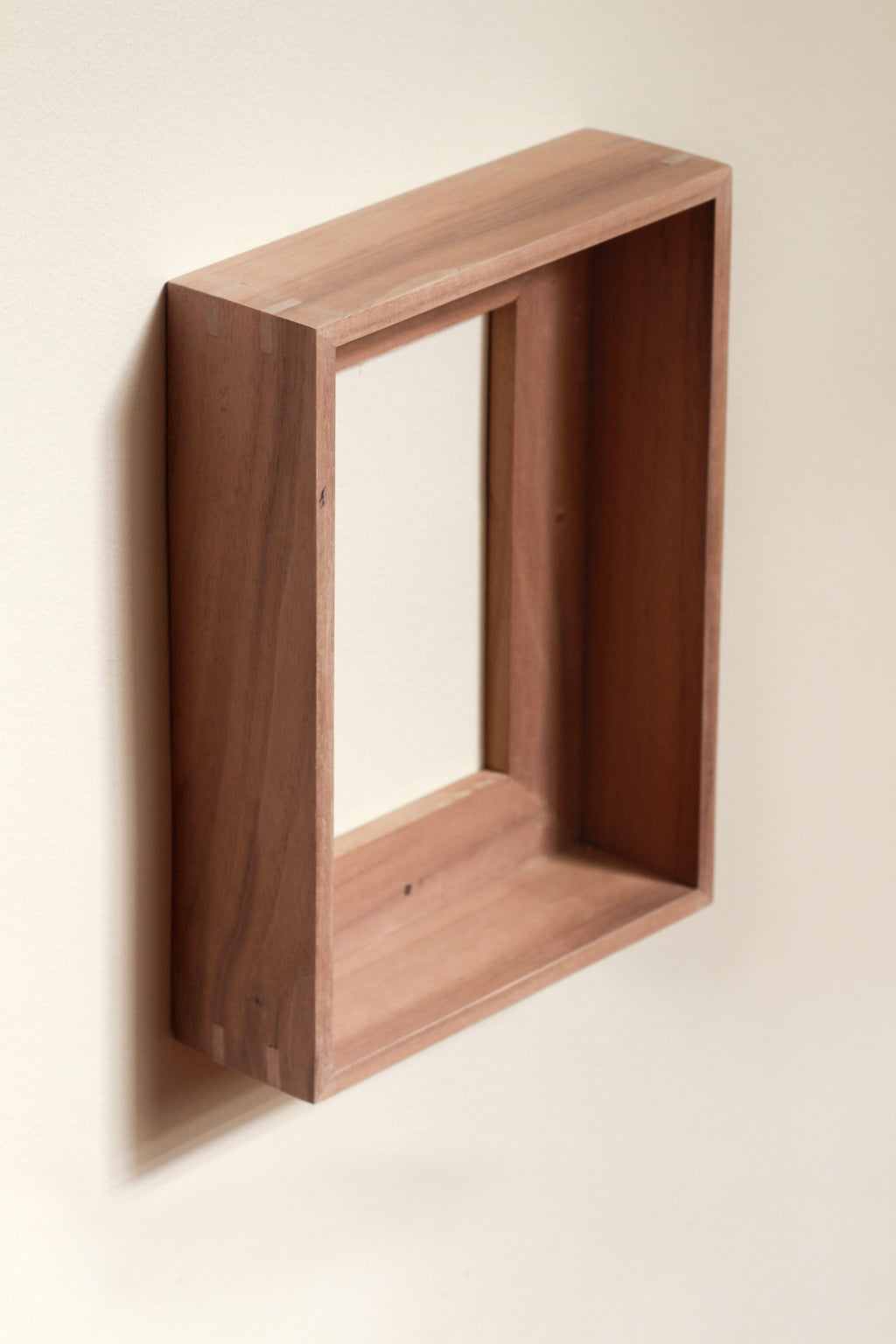 Walnut Hardwood Floater Frame