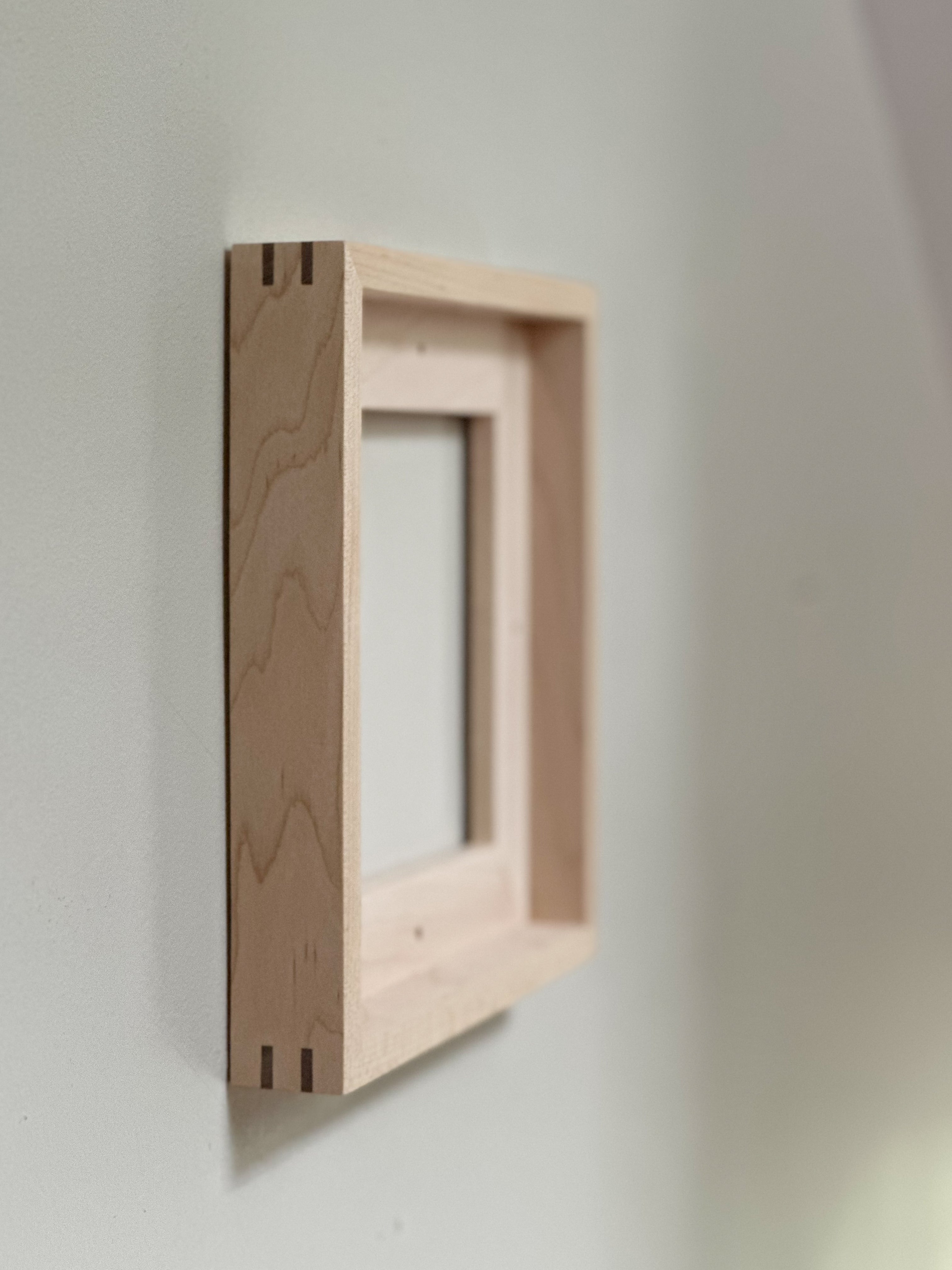Maple Hardwood Floater Frame