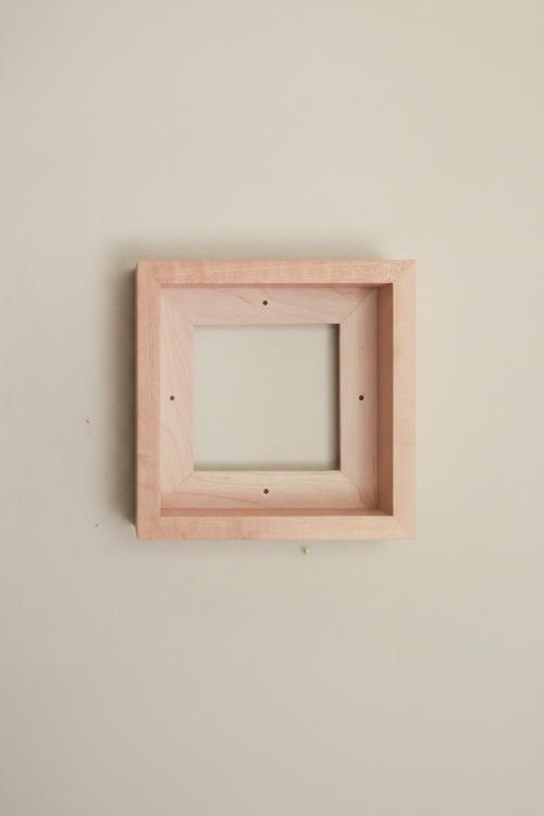 Maple Hardwood Floater Frame