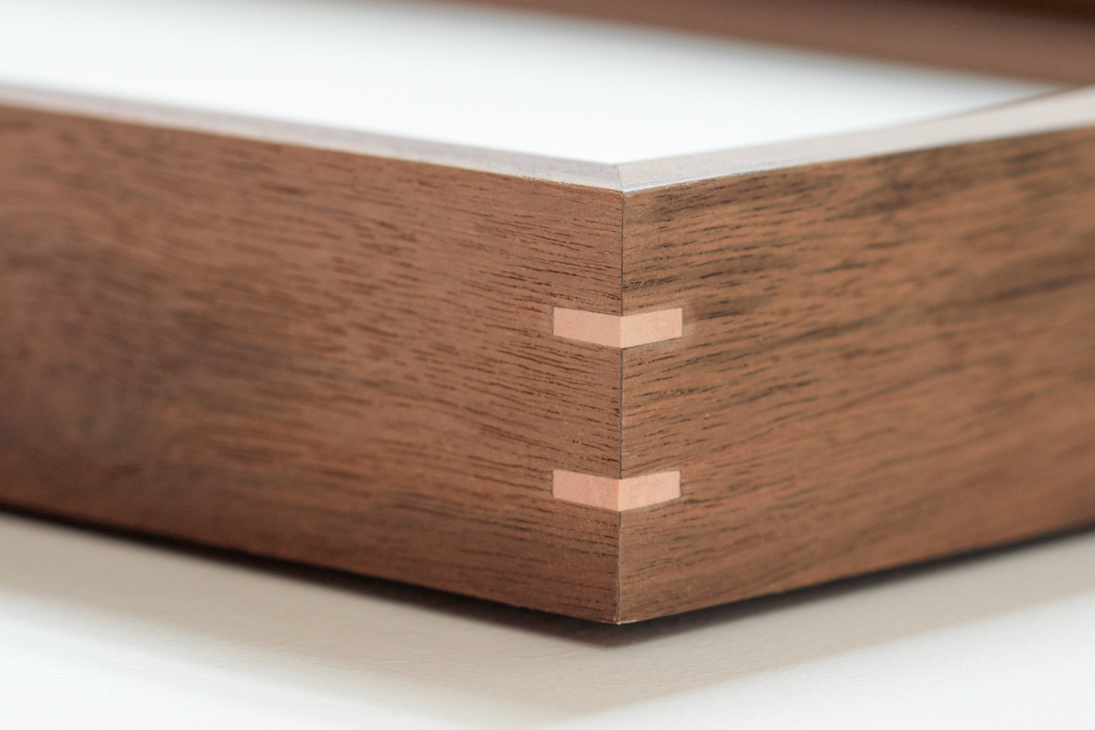 Walnut Hardwood Floater Frame