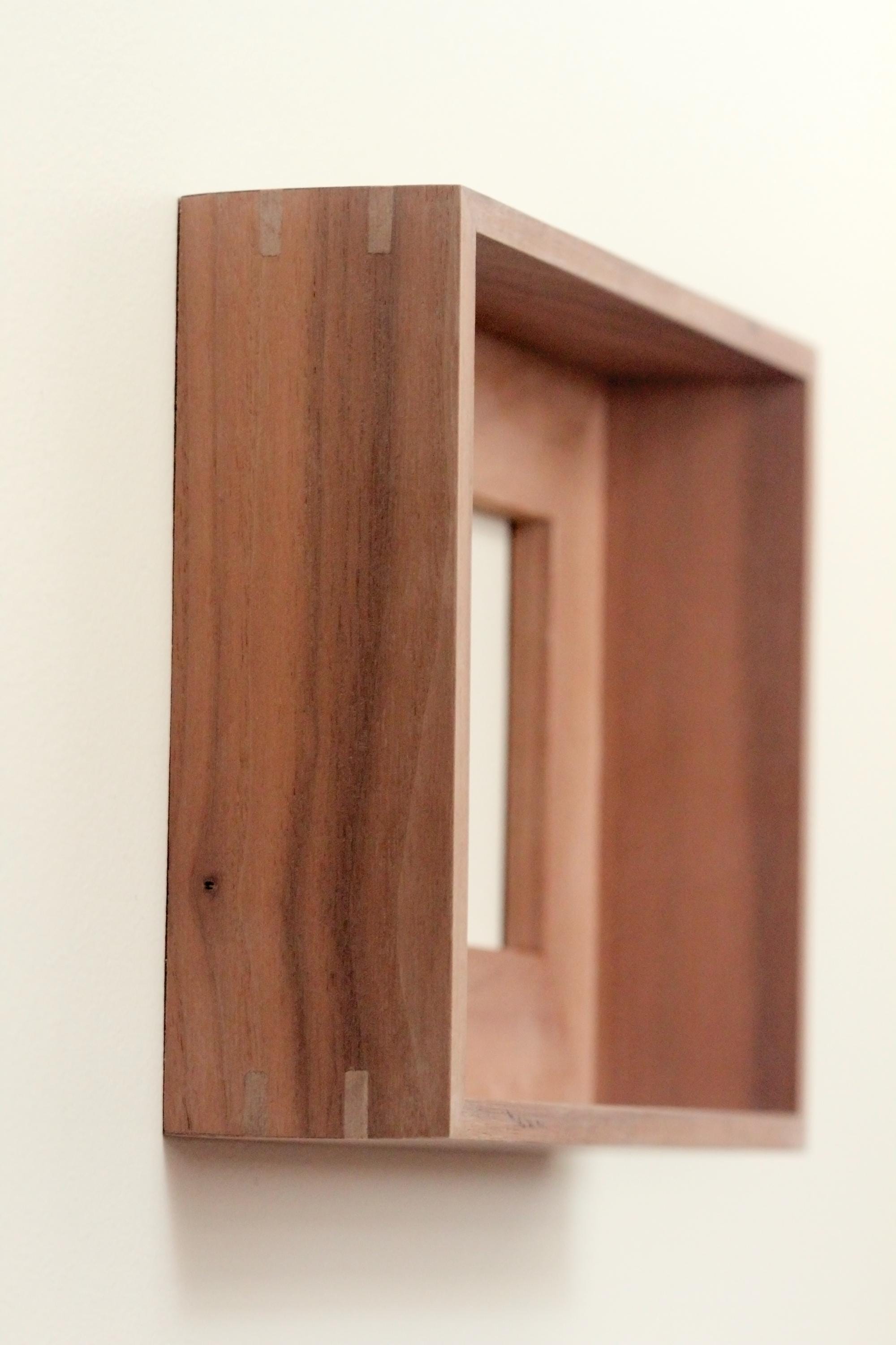 Walnut Hardwood Floater Frame